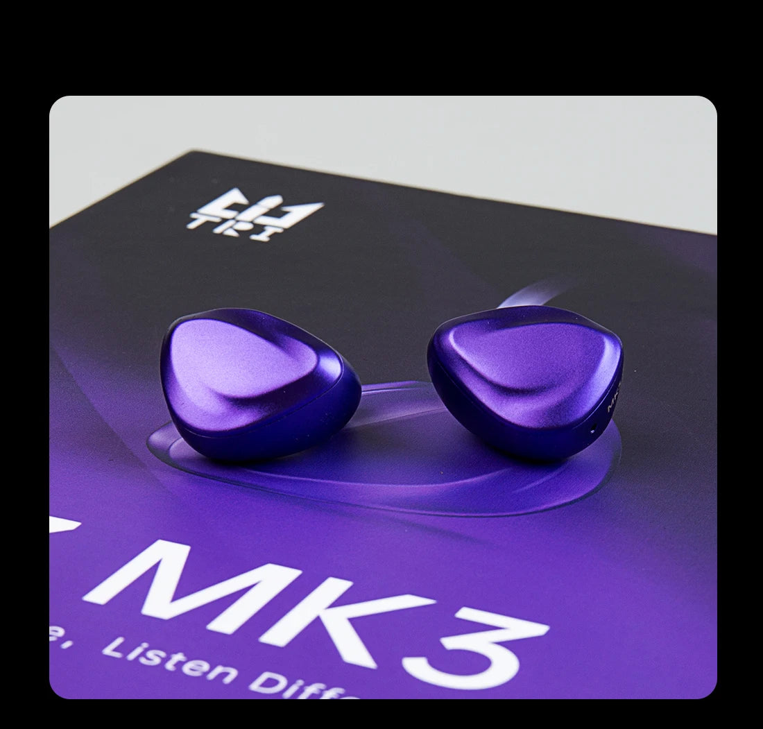 TRI I3 MK3 3rd-Gen Planar+BA+DD Hybrid Flagship HIFI In-EarEarphones Headphones High Resolution Wired Earbuds