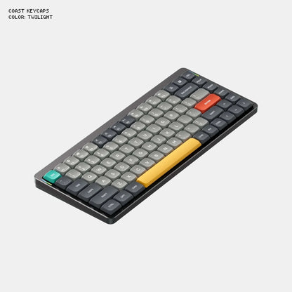 NuPhy nSA Profile Shine-through nSA PC Keycaps Transparent Keycap Low Profile Suitable for Air Series For AIR75/AIR75 V2/AIR96