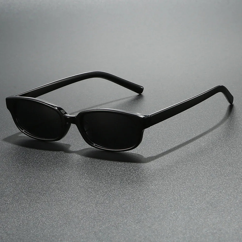 Uv400 Eyewear Versatile Unisex Sun Glasses Small Square Sunglasses Polarized Fashion Designer Eyepiece For Travel Fishing Daily