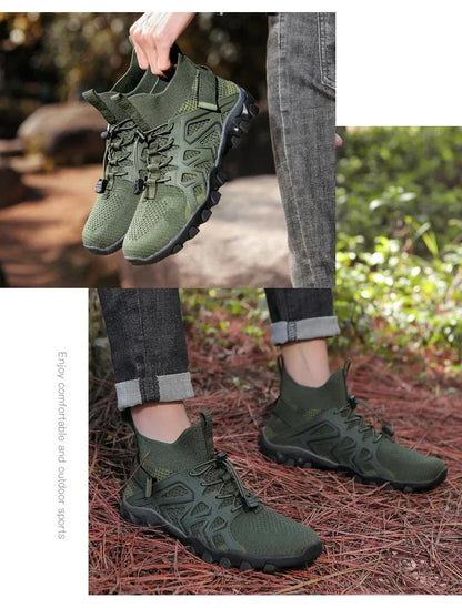 Unisex Breathable Quick Drying Fishing Water Sport Shoes Summer Upstream Barefoot Aqua Boots Outdoor Non-Slip Women Beach Shoes