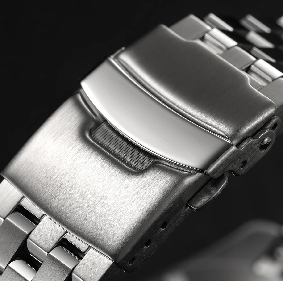 BERNY Automatic Diver Watch for Men Top Luxury Sapphire 316L Steel Blue Dial 200M Waterproof Mechanical Diving Men's Watches