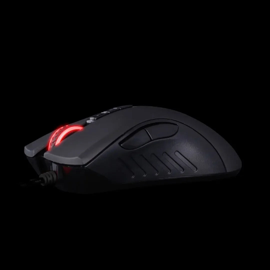 A4TECH Bloody A91 Gaming Mouse, 4000 DPI, Drag Click, 1000HZ, 6666FPS, 8 Buttons, Metal X' Glide Armor Boot, Over 20 million clicks