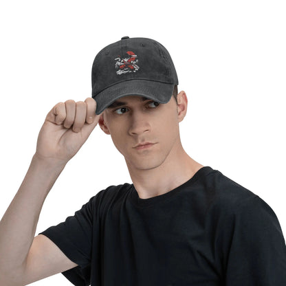 Kid Goku with Power Pole Dragon Ball Baseball Cap Distressed Denim Snapback Hat Men Women Outdoor Summer Adjustable Hats Cap, Produit gaming premium Fraquane