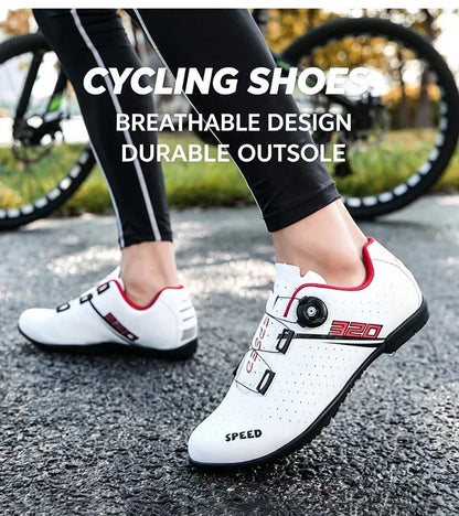 New Cycling Shoes MTB Cycling Men's Sports Shoes Self-Locking Speed Road Cycling Sports Shoes Women's SPD Cleats Cycling Shoes