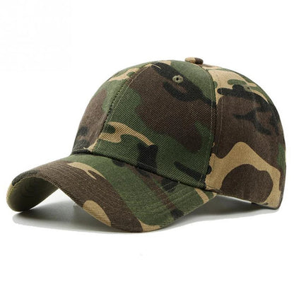 Adjustable Baseball Cap Summer Sunscreen Hat Camouflage Camo Camping Hiking Fishing Caps