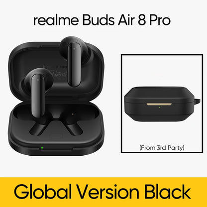 realme Buds Air 8 Pro Global Version 55dB Active Noise Cancelling True Wireless Earphone Bluetooth 6.1 LHDC 5.0 TWS Earbuds IP55
