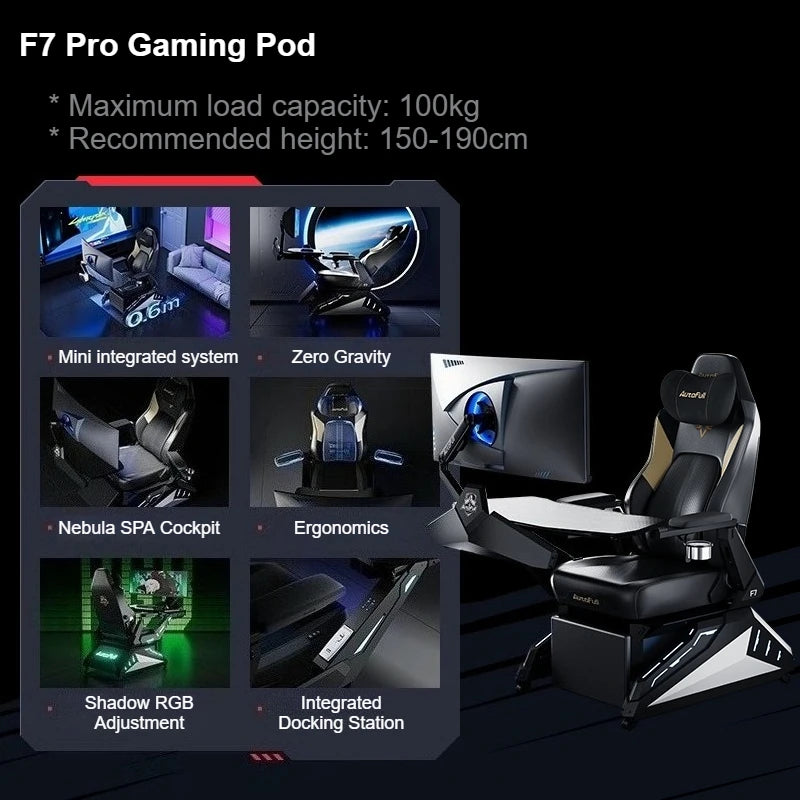 Gaming Office Ergonomic Chair E-sports Pod E-sports Warehouse Cockpit Space Cabin Desk Computer Armchair Silla Ergonomica Chairs