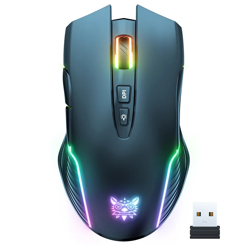 Lenovo CW905 Wireless Gaming Mouse Levels Adjustable 5 levels 3600 DPI Buttons RGB Lighting Modes Ergonomic Mice For PC Gamer