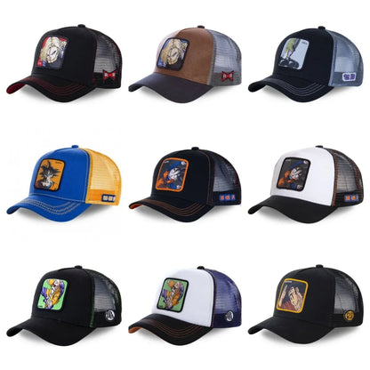 VŠECHNY styly: Kšiltovka Dragon Ball, kšiltovka typu snapback, kšiltovka s výčnělkem, pánská kšiltovka s výšivkou, kšiltovka ve stylu hip-hop, sluneční kšiltovka, nastavitelná kšiltovka typu trucker, síťovaná kšiltovka