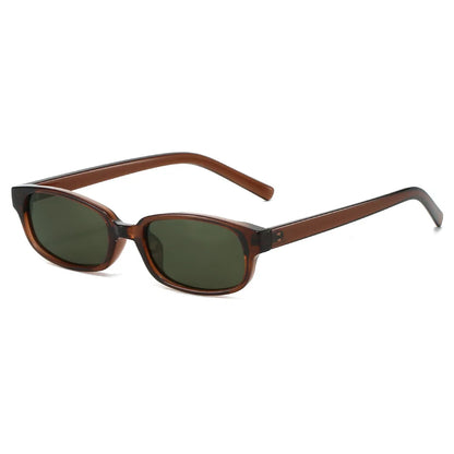 Uv400 Eyewear Versatile Unisex Sun Glasses Small Square Sunglasses Polarized Fashion Designer Eyepiece For Travel Fishing Daily