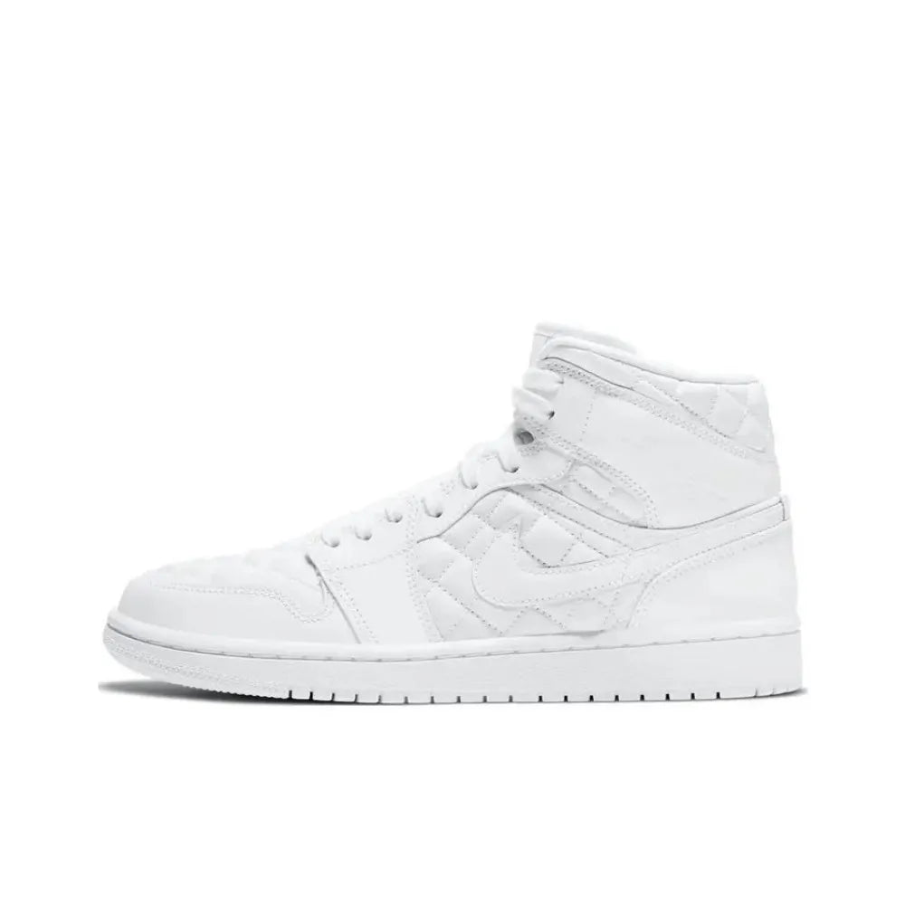 Nike Air Jordan 1 Mid Basketball Shoe Unisex Versatile for Multiple Occasions, Delivering Support and All-Day Comfort DV0991-101