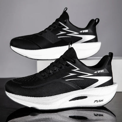 Scarpe sportive da running da uomo per maratona, con cuscino d’aria, traspiranti, leggere e confortevoli, sneakers atletiche outdoor da donna per jogging e tenis