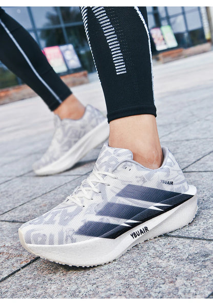 Men's Cushioning Running Shoes Lightweight Athletic Casual Sneakers Male Non-Slip Sports Shoes Outdoor Travel Walking Shoes2026