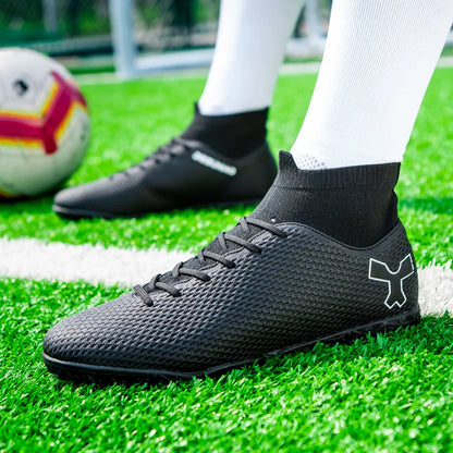 Men's Quality Soccer Shoes Durable Boys Football Boots Lightweight Children Football Shoes Futsal Training Sneakers Soccer Cleats