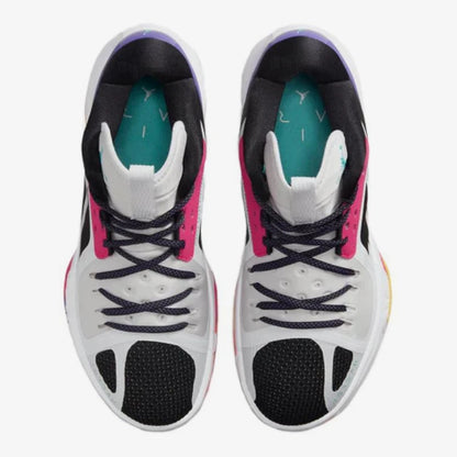 Nike Genuine JORDAN Men's Comfortable Shock-Absorbing Mid-Top Practical Basketball Shoes DH0248-130