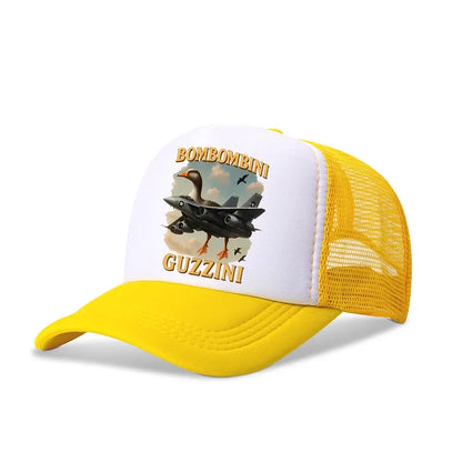 Italian Brainrot Baseball Caps Funny Anime Printed Tung Tungtung Sahur Sunny Hats Summer Adjustable Famliy Headdress Cap Gifts