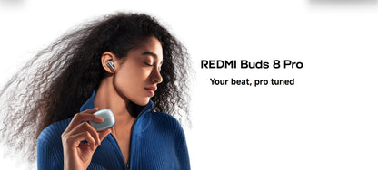 Xiaomi Redmi Buds 8 Pro TWS Earphones 3MIC AI 55dB Active Noise Cancellation Bluetooth 5.4 35 Hours Battery Mi Earbuds Headset