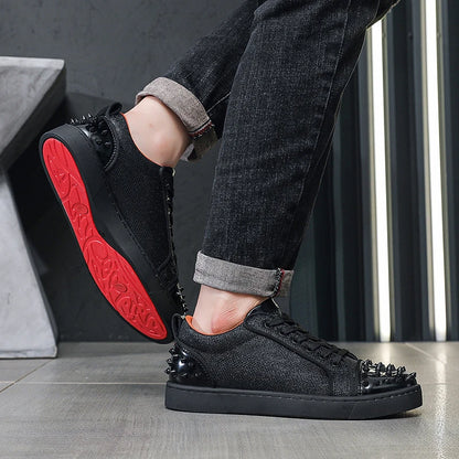 Hot-selling Skateboard Shoes for Man Leisure Walk Sneakers Versatile Men Vulcanized Shoes Outdoor Tenis Masculino Punk Trainers