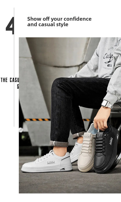 Modische Sommer-Freizeitschuhe für Herren, sportliche Slip-On-Loafer zum Autofahren, vielseitig, bequem, atmungsaktiv, verschleißfest, Leder -..