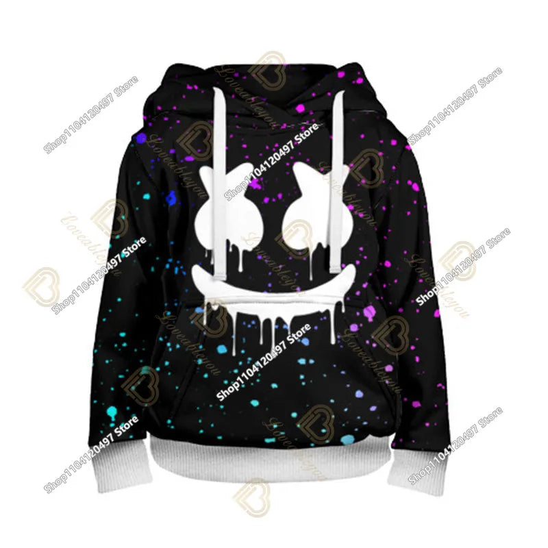 2-14Y Fortnite-sweatshirt voor kinderen met print, hoodie-sweatshirts voor jongens en meisjes, modieus Harajuku-jack, kinderkleding, games-cosplaykostuum