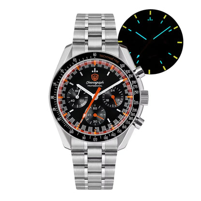 Watchdives New Wd1863 Quartz Men Watch VK63 Chronograph Bubble Sapphire Waterproof 39Mm Steel Top Brand Luxury Business Watch