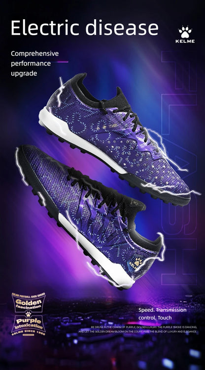 KELME Fußballschuhe für Erwachsene, Herren Disease Electric 3.0, kurze Stollen MG, professionelle Spiel- und Trainingsschuhe, atmungsaktiv