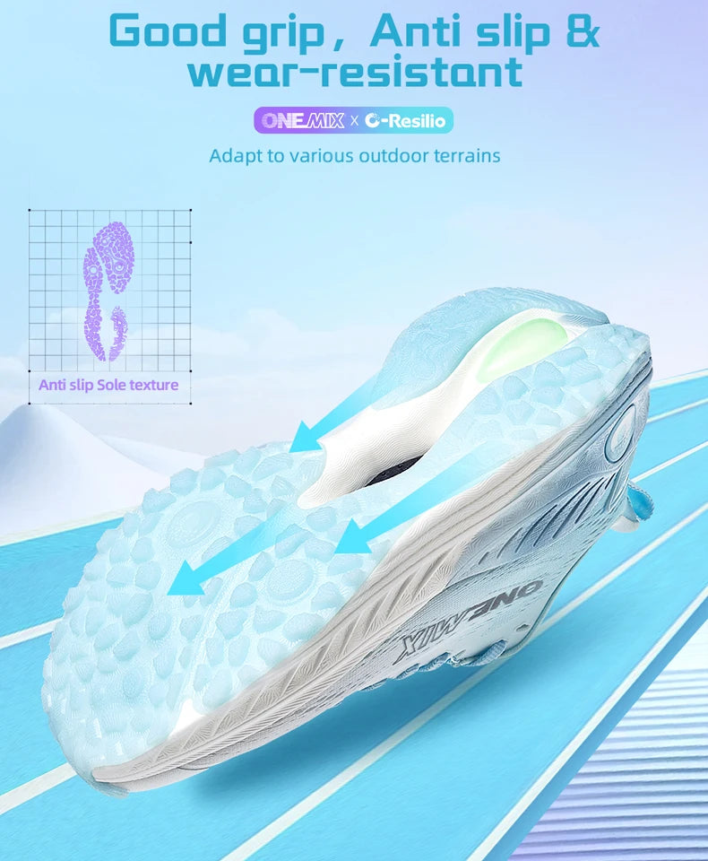 ONEMIX Autumn Sneakers, Breathable Jogging Shoes for Men, Lightweight Women's Sport Sneakers, Men's Gym Shoes, Outdoor Male Sports Shoes