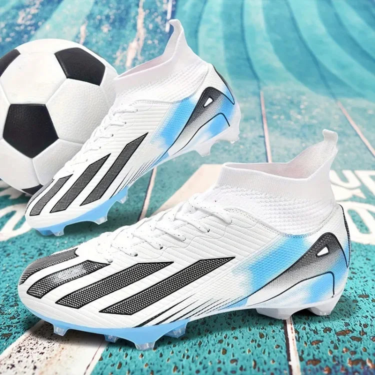 New Men's Football Boots Adult Soccer Field Shoes Teenager Sports Cleats Outdoor Grass Training Boots High-Quality Sneakers