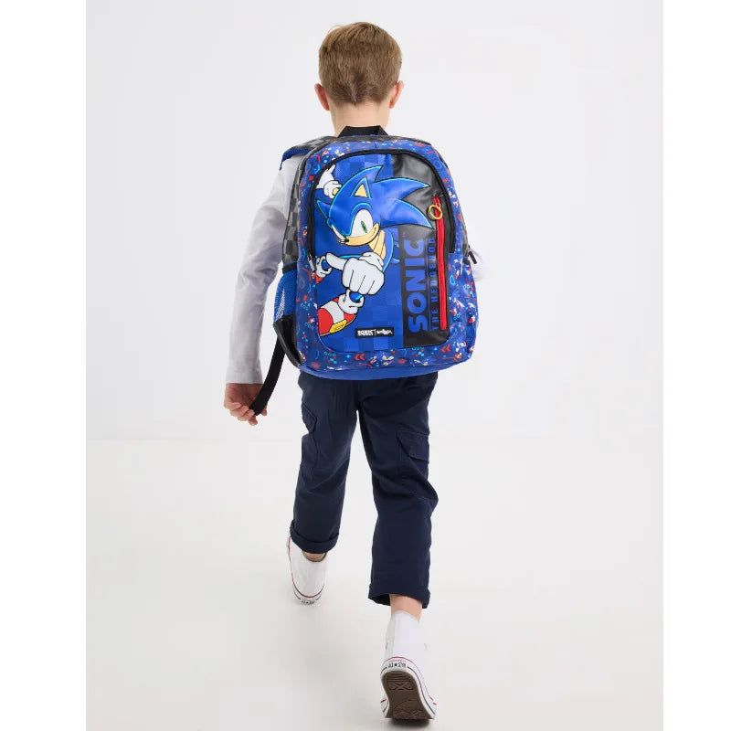 Children's Meal Bag, Large Sonic Backpack, Stress Relieving Backpack, Pencil Case, Super Hedgehog, Large Capacity Backpack, Gift