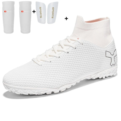 Men's Quality Soccer Shoes Durable Boys Football Boots Lightweight Children Football Shoes Futsal Training Sneakers Soccer Cleats