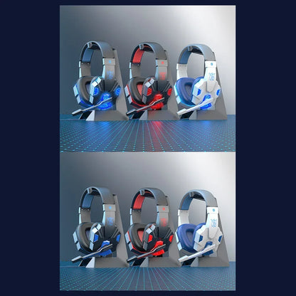 Creative Wired Gaming Headphones High Quality Microphone Led Light Bass Stereo PC Gaming Headset For Computer PS4 PS5 Xbox