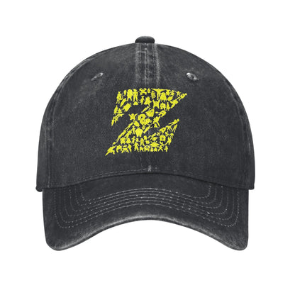Dragon Ball Master Rosh TURTLE SCHOOL Unisex Baseball Cap Distressed Washed Caps Hat Fashion Outdoor Unstructured Soft Headwear, Produit gaming premium Fraquane