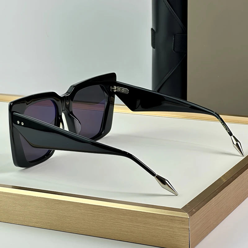 430 Square Acetate High Quality Sunglasses for Men and Women Handmade Men and Women UV400 Outdoor Personlized Trendy Eyeglasses
