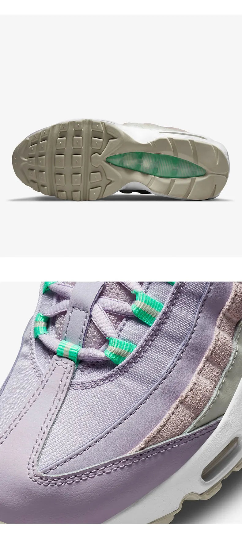 Nike genuine AIR MAX 95 women's sports shoes with cushioning and comfortable running CZ1642-500