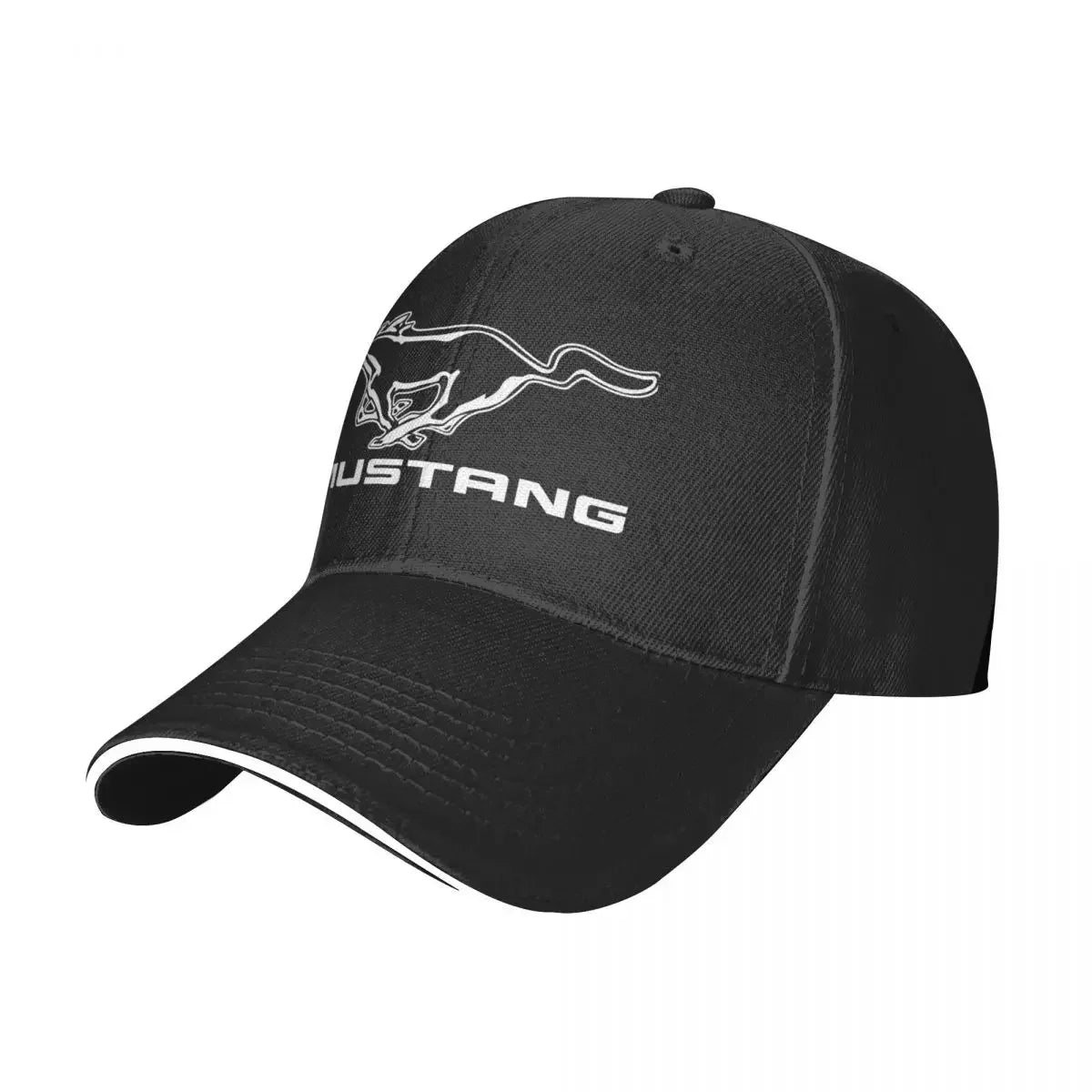 Skeleton Mustang Baseball Caps Casual Sandwich Hats