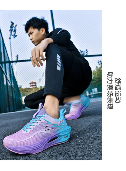 Scarpe sportive da running da uomo per maratona, con cuscino d’aria, traspiranti, leggere e confortevoli, sneakers atletiche outdoor da donna per jogging e tenis