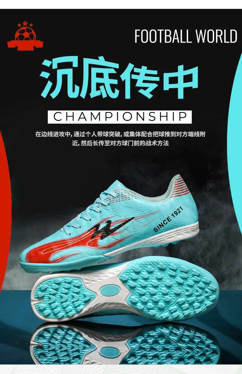 Double Star Football Shoes 2026 New Football Training Match Anti slip Grasping Stable Support Special Football Shoes