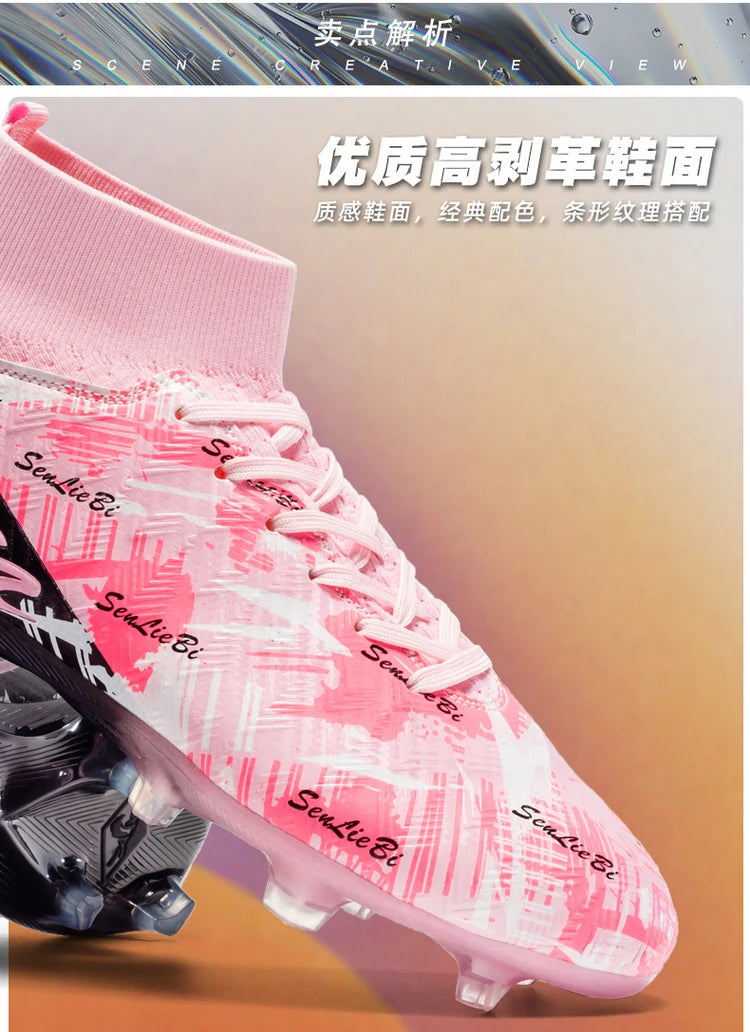 Professional Football Boots Men Soccer Shoes Society Football Cleats FG Ultralight Training Soccer Sneakers Outdoor Sports Shoes