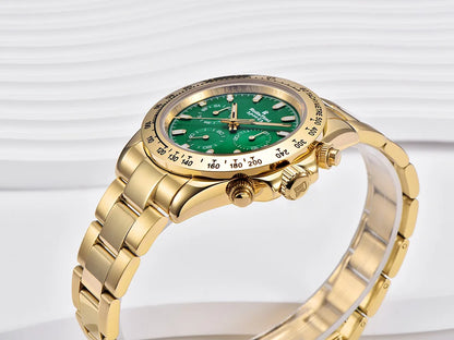 RollsTimi Men's Watches Top Luxury Sapphire Men's Mechanical Watches Calendar Week Stainless Steel Waterproof Men's Watches