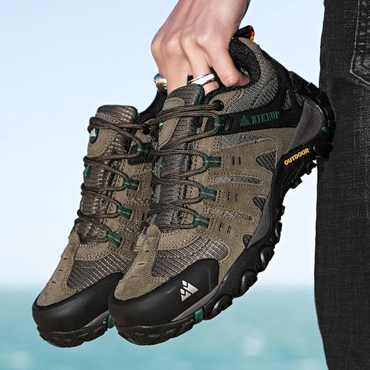 Running Shoes Summer Sports Shoes Men's Shoes Spring And Autumn Breathable Casual Walking Shoes Lace-Up Lightweight Solid Color