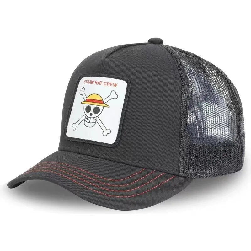 New Outdoor Sport LUFFY Baseball Cap Spring And Summer Fashion Embroidered Adjustable Men Women Caps Fashion Outdoor Hip Hop Hat