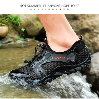 Breathable Outdoor Hiking Shoes Sports Wading Shoes Fishing Men's Shoes Summer Casual Sandals Comfortable and Breathable