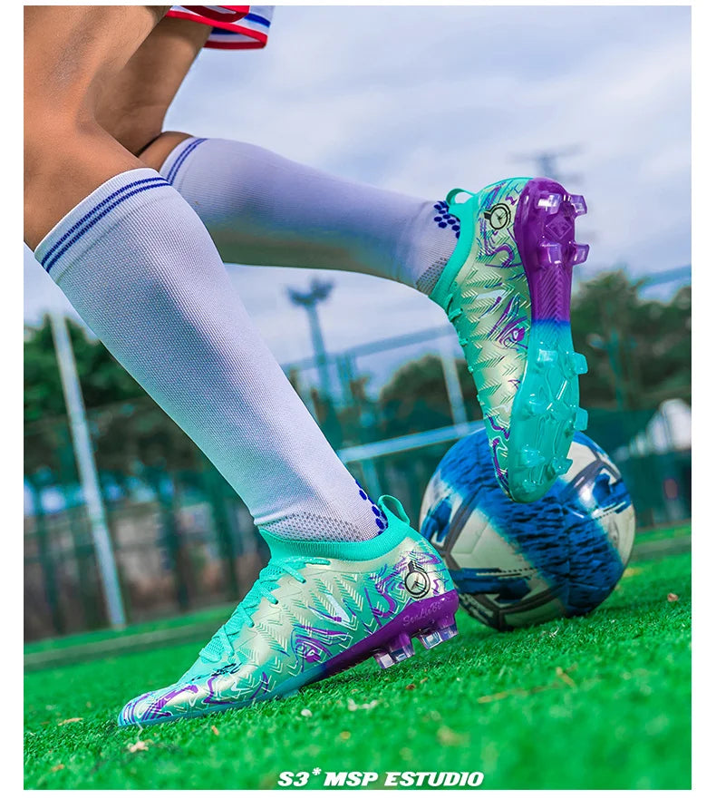 Professional Soccer Sneakers for Men Women High Quality Fashion Men's Football Cleats Large Size 46 Futsal Shoes Man Trainers