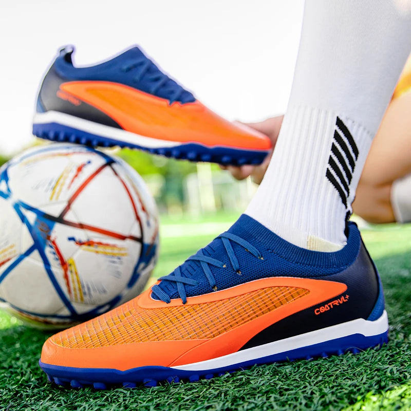 Heren New TF voetbalschoenen sneakers voor kunstgras, slijtvast, ademend, voor volwassenen, trainingsschoenen voor voetbal van topkwaliteit met noppen