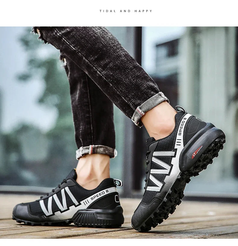Men's and Women's Cycling Shoes Zapatillas Ciclismo MTB Bike Riding Shoes Motorcycle Waterproof Bicycle Hiking Sneakers for Men
