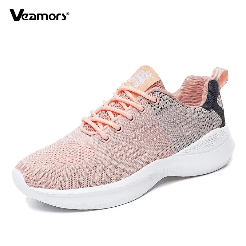 Women Running Shoes Breathable Casual Sneakers Lightweight Gym Outdoor Sport Comfortable