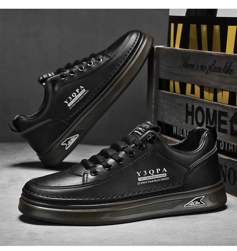 Modische Sommer-Freizeitschuhe für Herren, sportliche Slip-On-Loafer zum Autofahren, vielseitig, bequem, atmungsaktiv, verschleißfest, Leder -..
