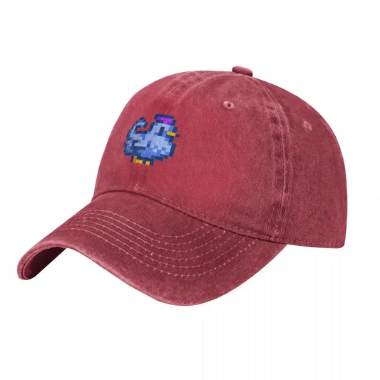 Stardew Valley Blue Chicken Baseball Cap Designer Hat Mountaineering Dropshipping Beach For Girls Men's