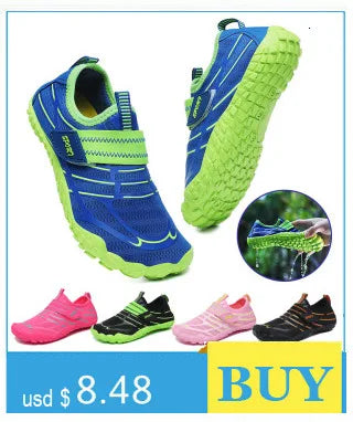 Men Women Water Shoes Aqua Shoes Drainage Beach Sports Swim Sandals Quick Dry Boating Barefoot Diving Fishing Surfing Sneakers