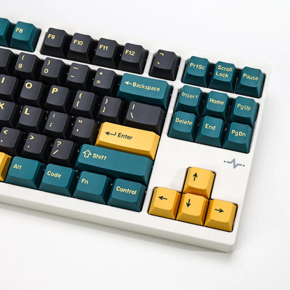 KBDiy GMK MarrsGreen Keycap Retro PBT ISO Double Shot Cherry Profile Keycaps For MX Switches Mechanical Gaming Keyboard Key Caps